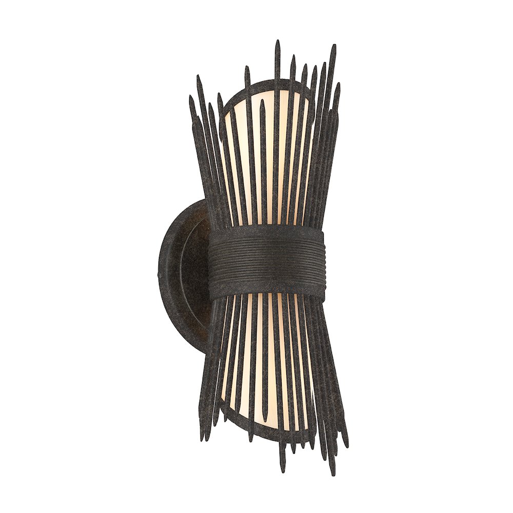 Blink Exterior Wall Sconce, French Iron
