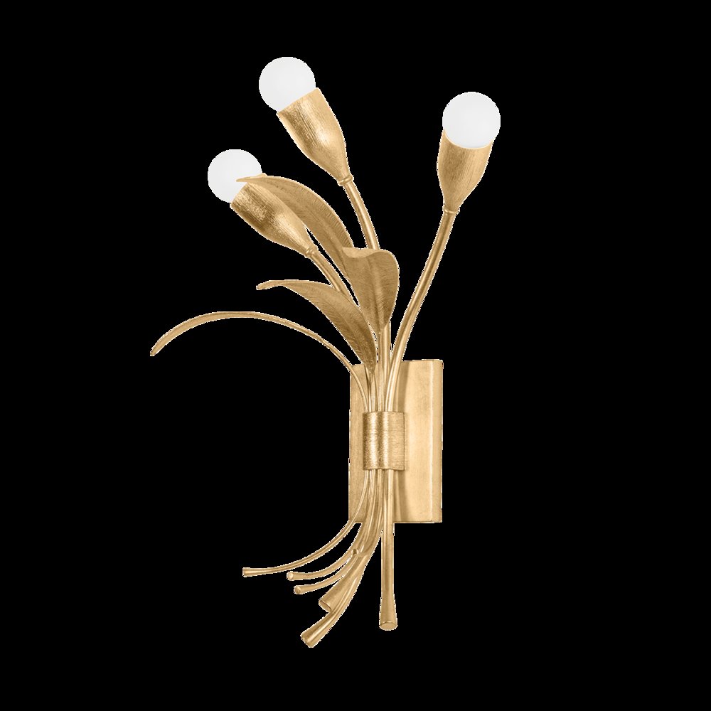 Bilston Wall Sconce, Vintage Gold Leaf