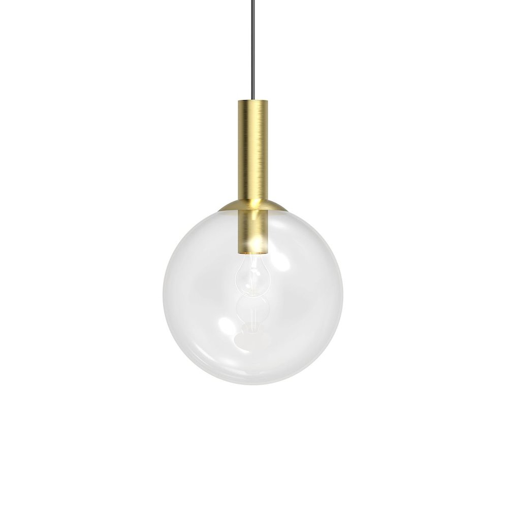 Bubbles Pendant, Satin Brass