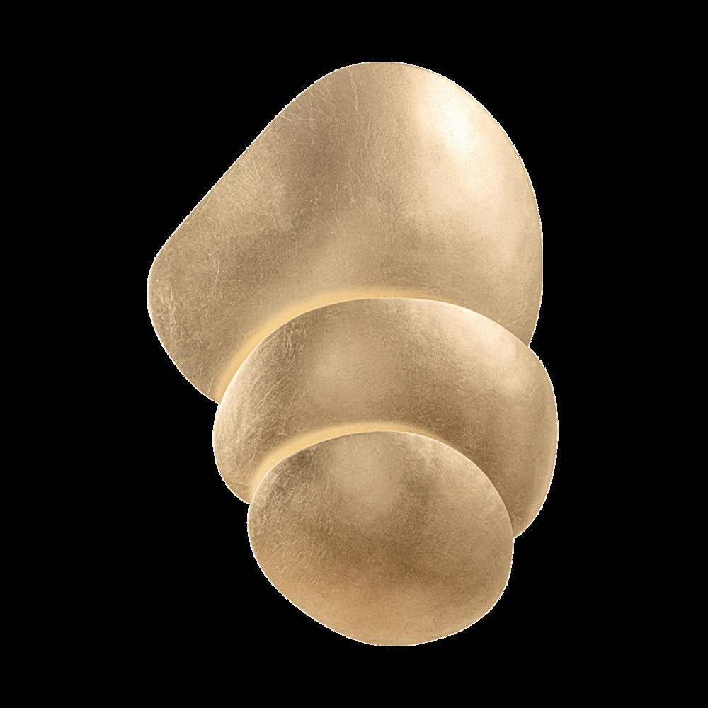 Akemi Wall Sconce, Vintage Gold Leaf