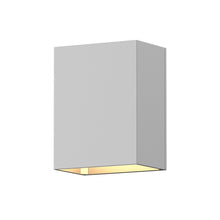 Box Wall Sconce, Texture White