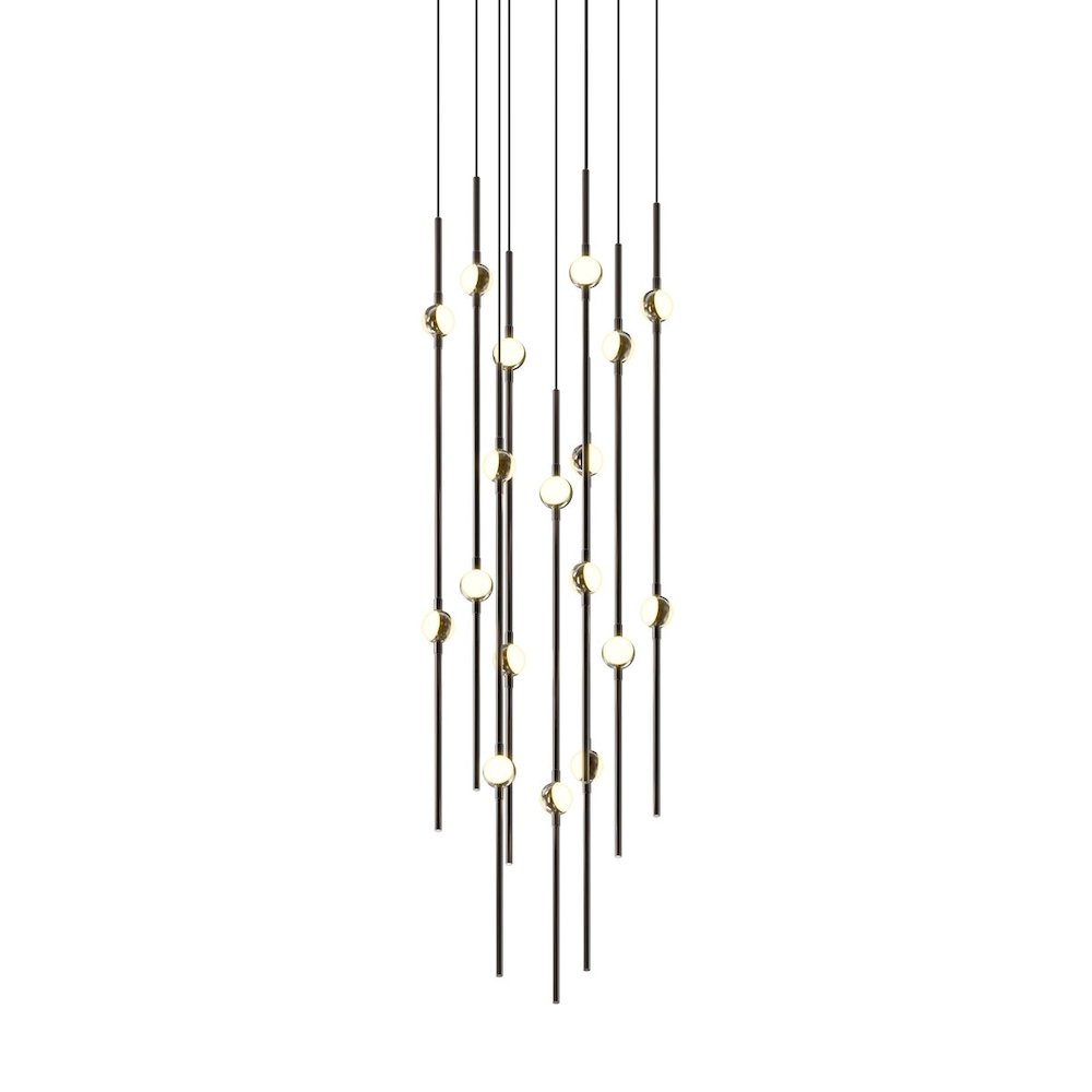 Constellation Pendant, Espresso Black