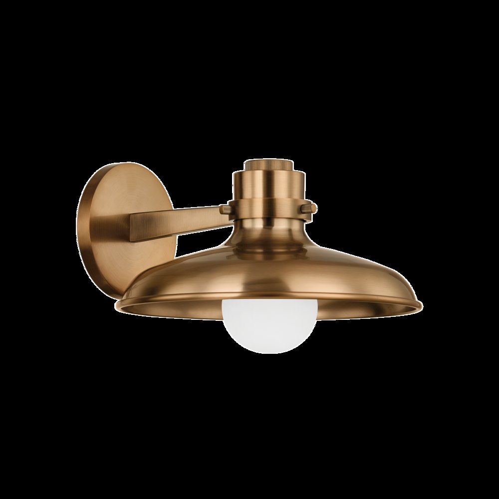 Rainhill Wall Sconce, Patina Brass