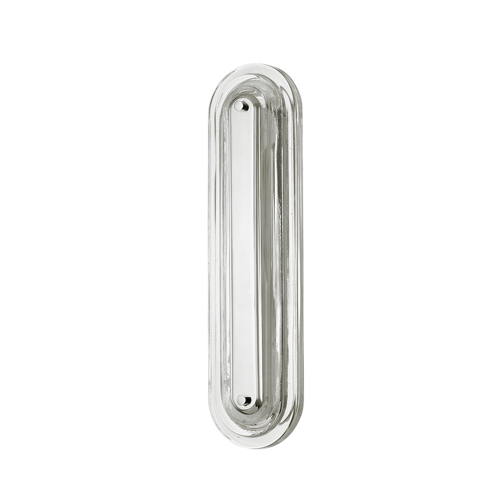 Litton Wall Sconce, Polished Nickel