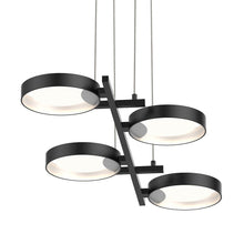 Light Guide Ring Pendant, Satin Black