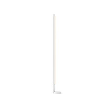 Keel Floor Lamp, Satin White