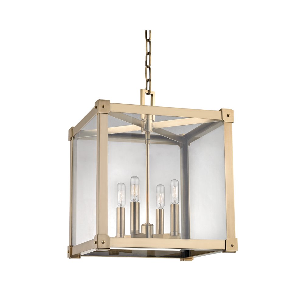 Forsyth Lantern, Aged Brass
