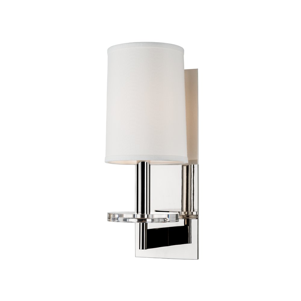 Chelsea Wall Sconce, Polished Nickel