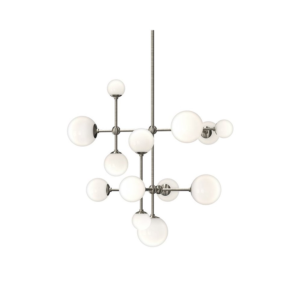 Sabon Pendant, Satin Nickel