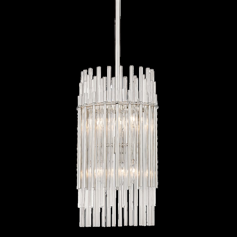 Wallis Pendant, Polished Nickel