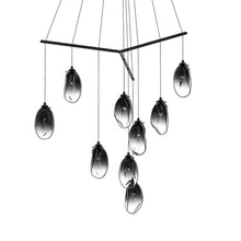Liquid Pendant, Satin Black