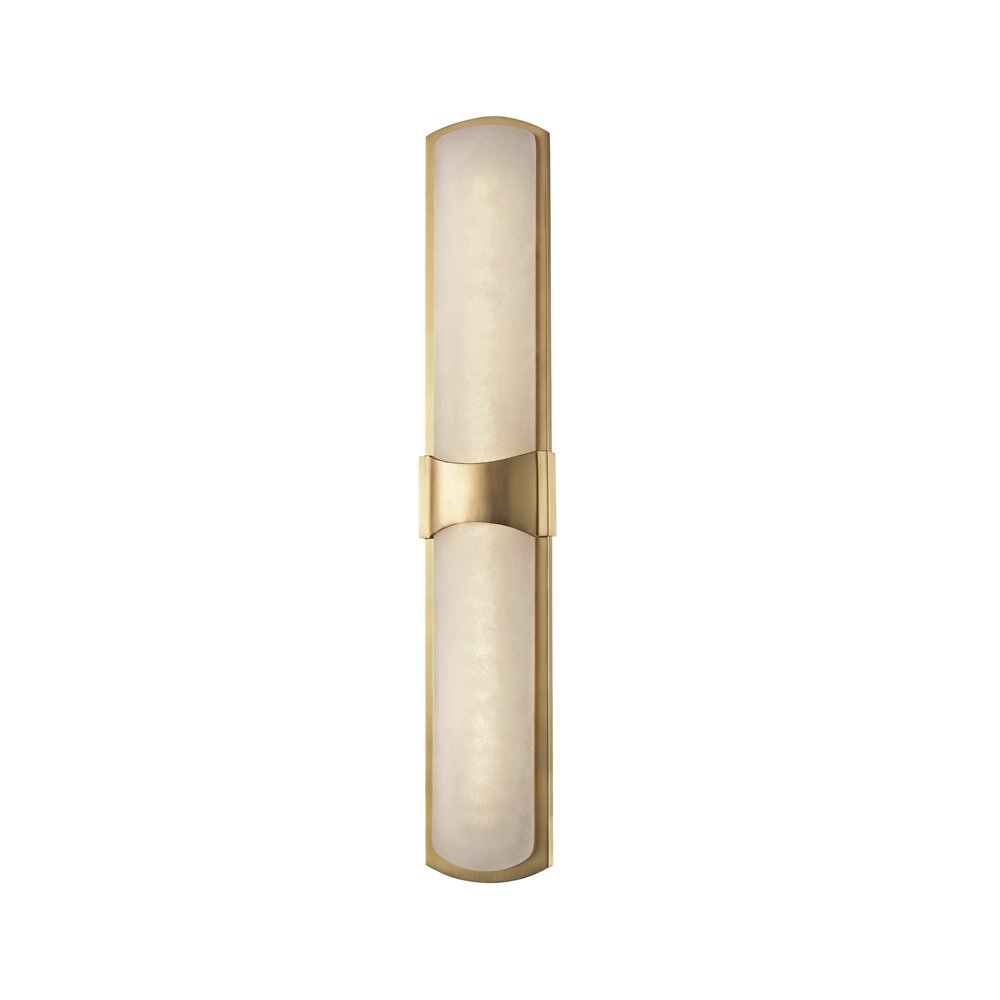 Valencia Wall Sconce, Aged Brass