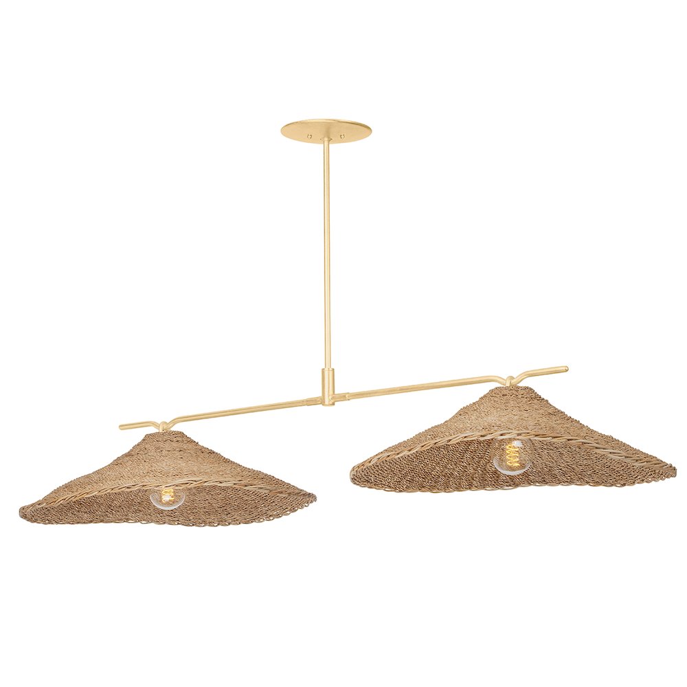 Valier Linear, Vintage Gold Leaf