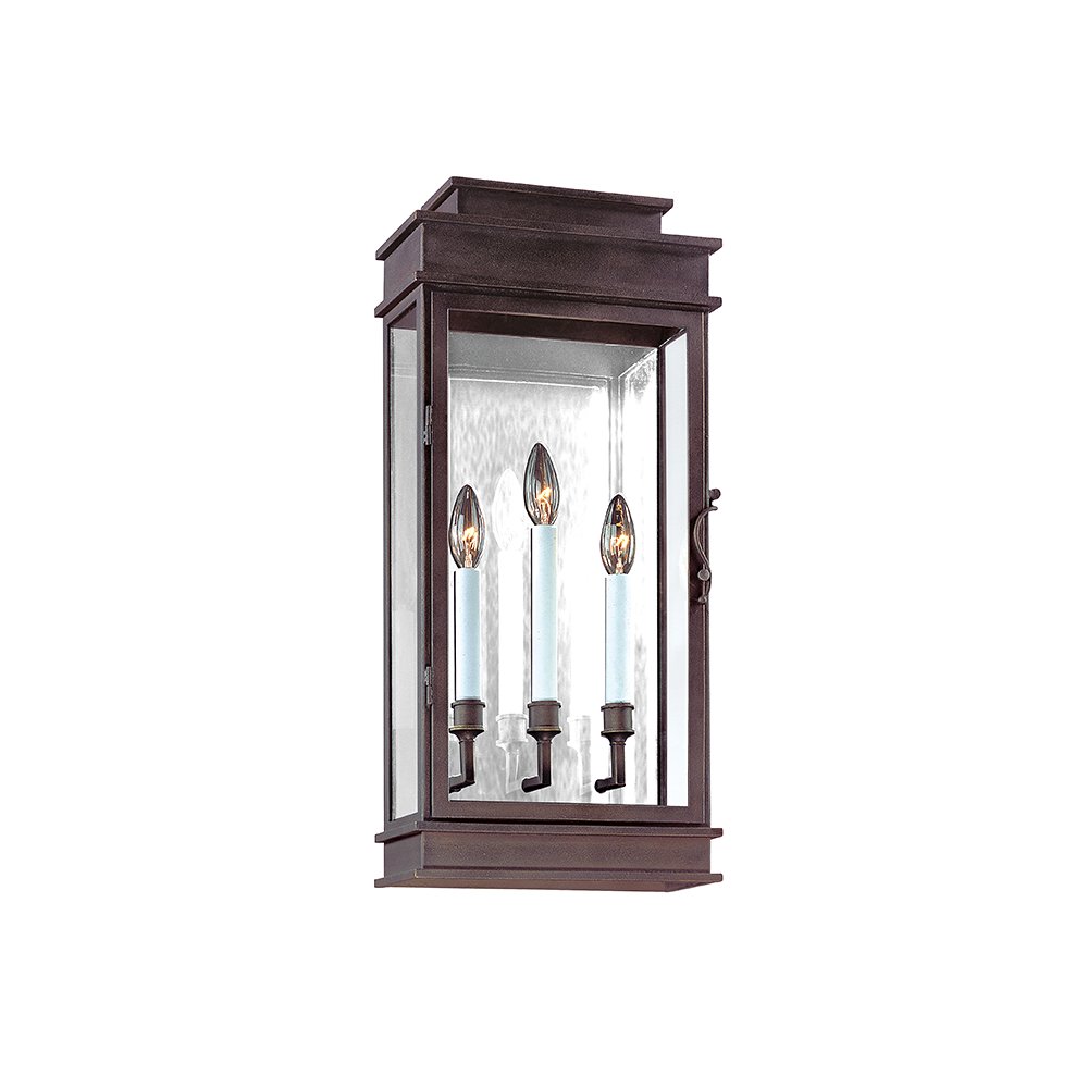Vintage Exterior Wall Sconce, Vintage Bronze