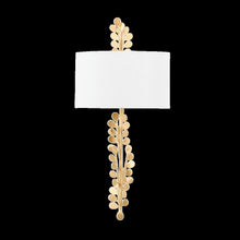 Adrienne Wall Sconce, Vintage Gold Leaf