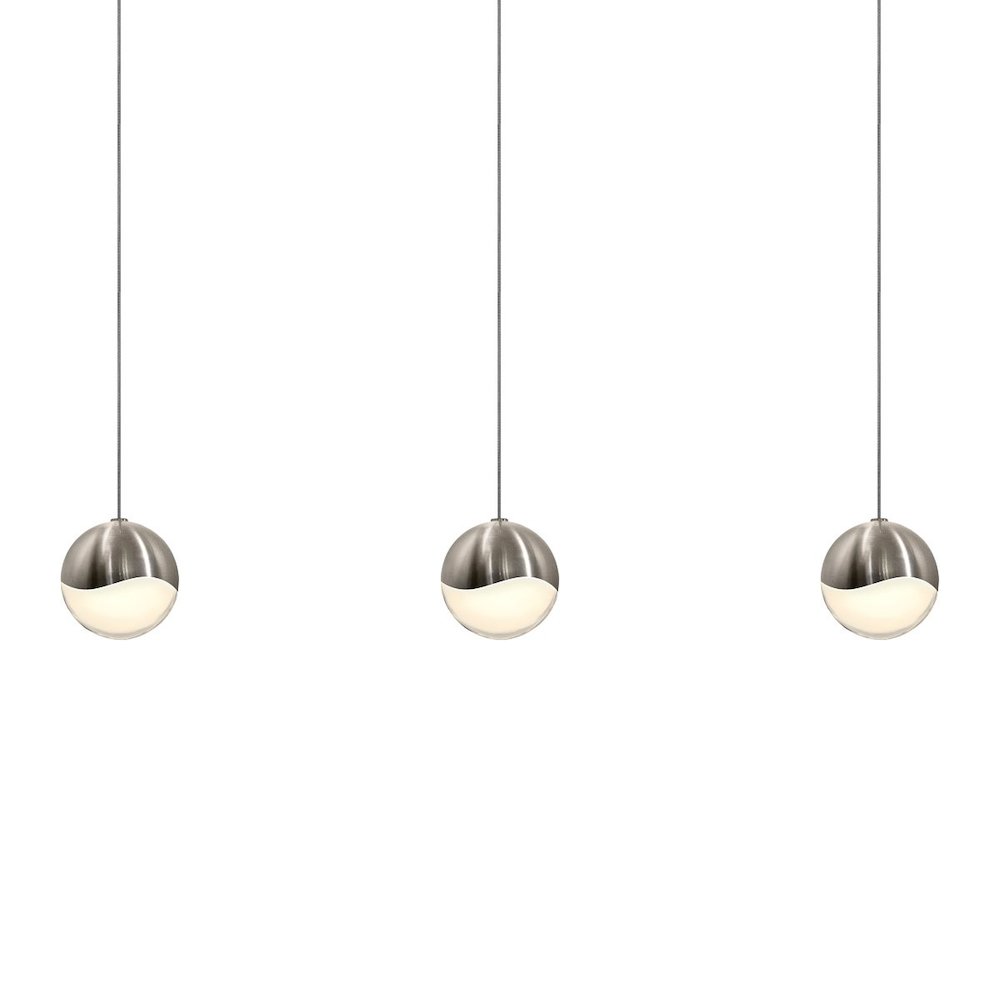 Grapes Pendant, Satin Nickel