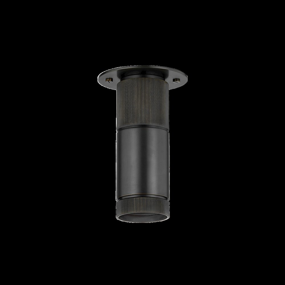 Dighton Flush Mount, Distressed Bronze