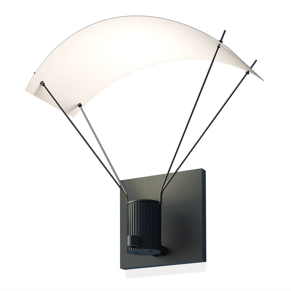 Suspenders Wall Sconce, Satin Black