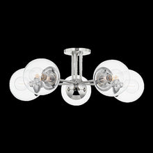 Meadow Semi Flush, Polished Nickel