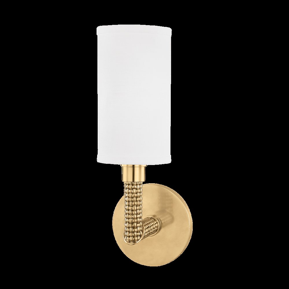 Dubois Wall Sconce, Aged Brass