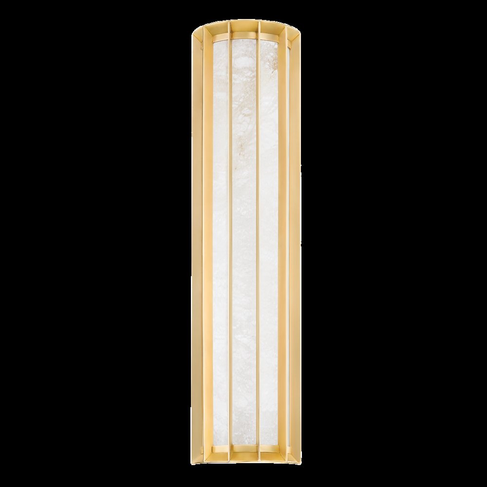 Leda Wall Sconce, Vintage Brass