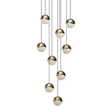 Grapes Pendant, Brass