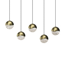 Grapes Pendant, Brass
