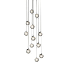 Champagne Bubbles Pendant, Polished Chrome