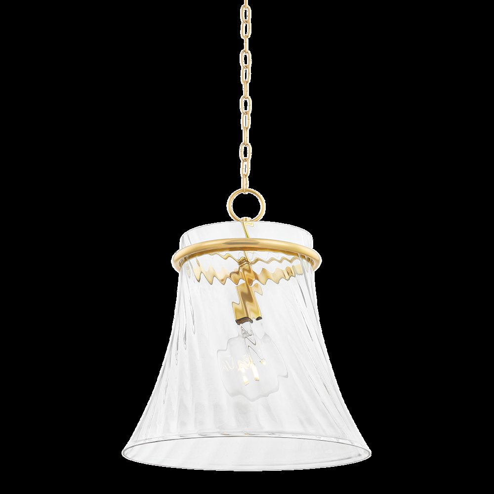 Cantana Pendant, Aged Brass