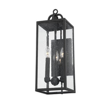 Caiden Exterior Wall Sconce, Forged Iron