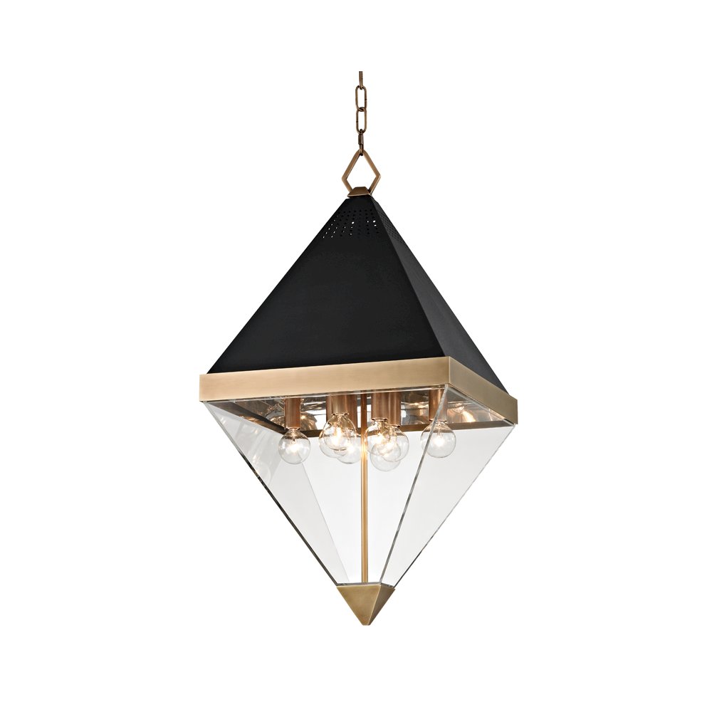 Coltrane Lantern, Aged Brass
