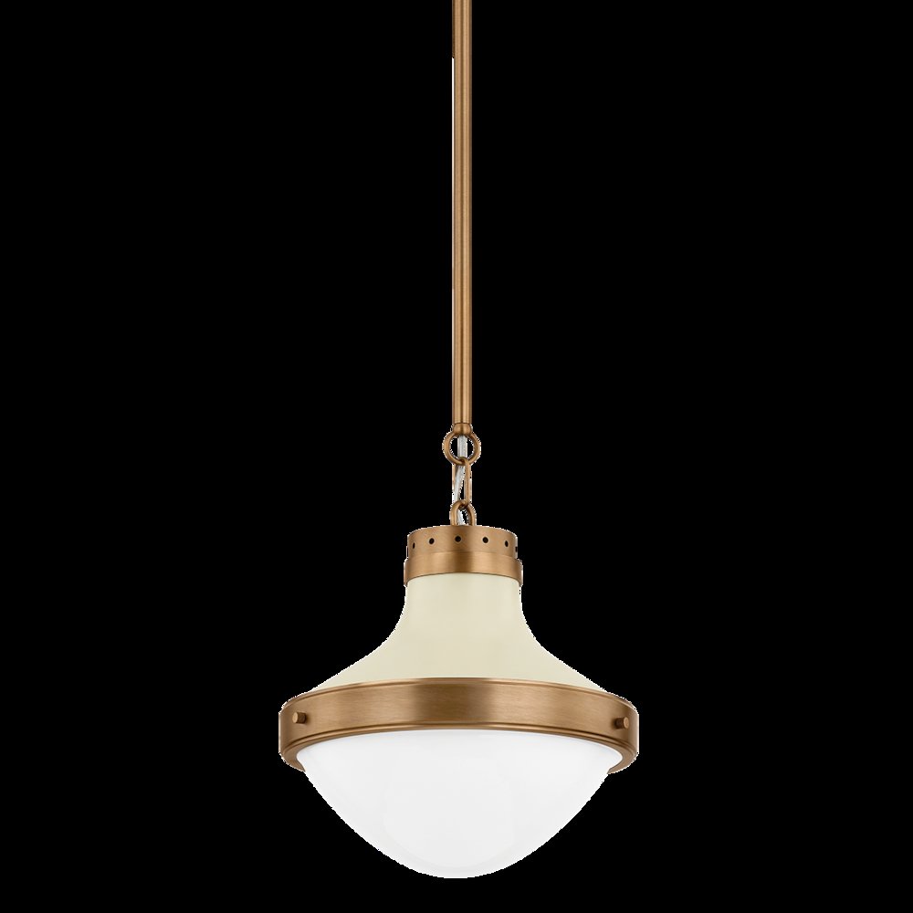 Maxton Pendant, Patina Brass