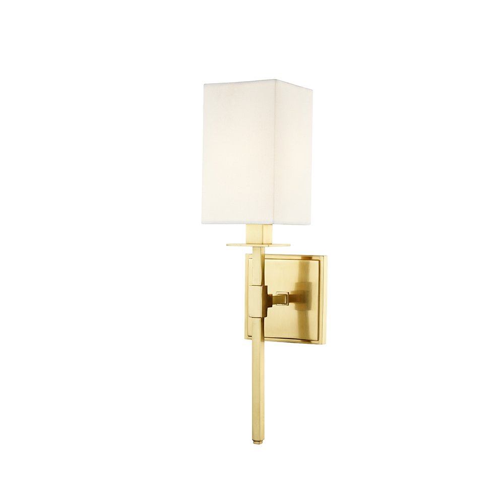 Taunton Wall Sconce, Aged Brass