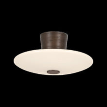 Albus Semi Flush, Bronze Leaf