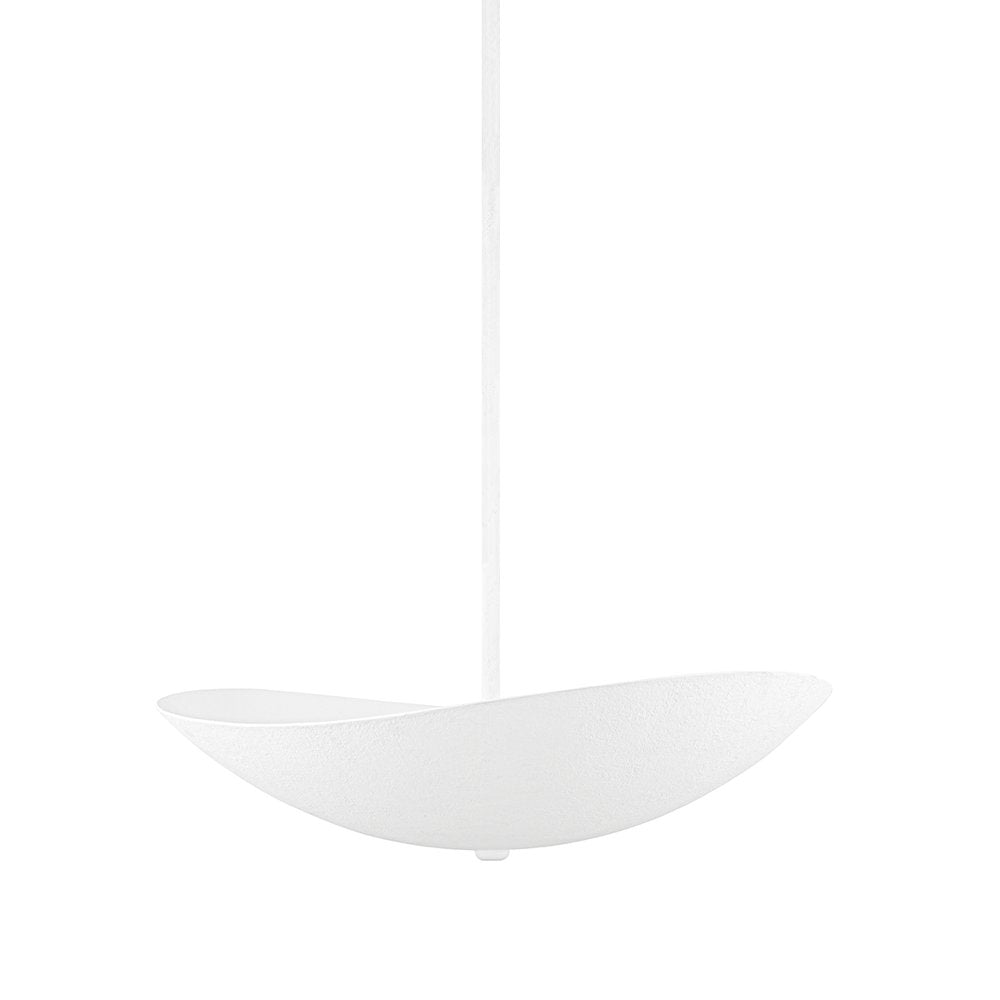 Fabius Pendant, White Plaster