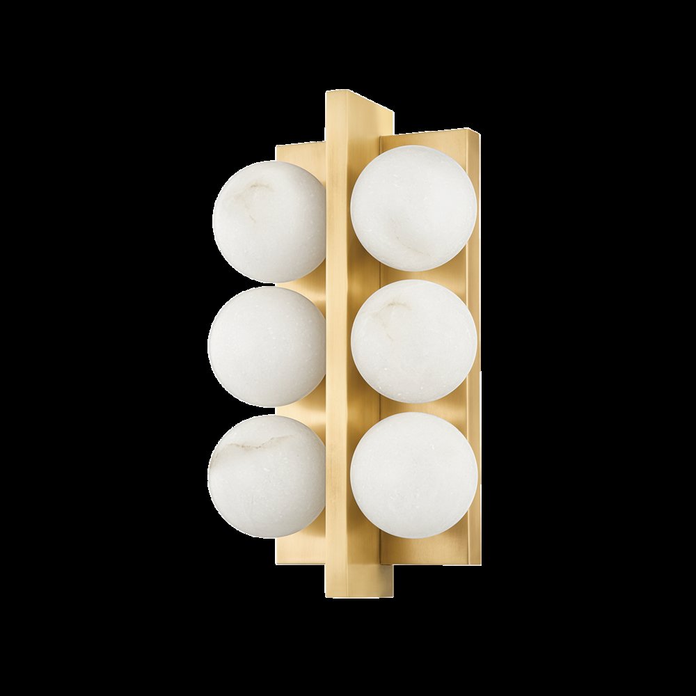 Emille Wall Sconce, Vintage Brass