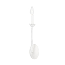 Reign Wall Sconce, Gesso White