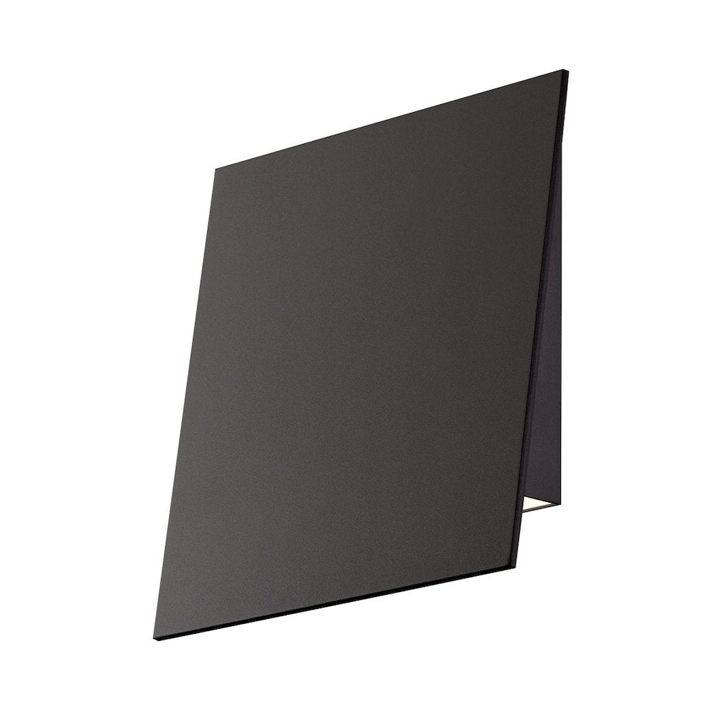 Angled Plane Wall Sconce, Textured Bronze