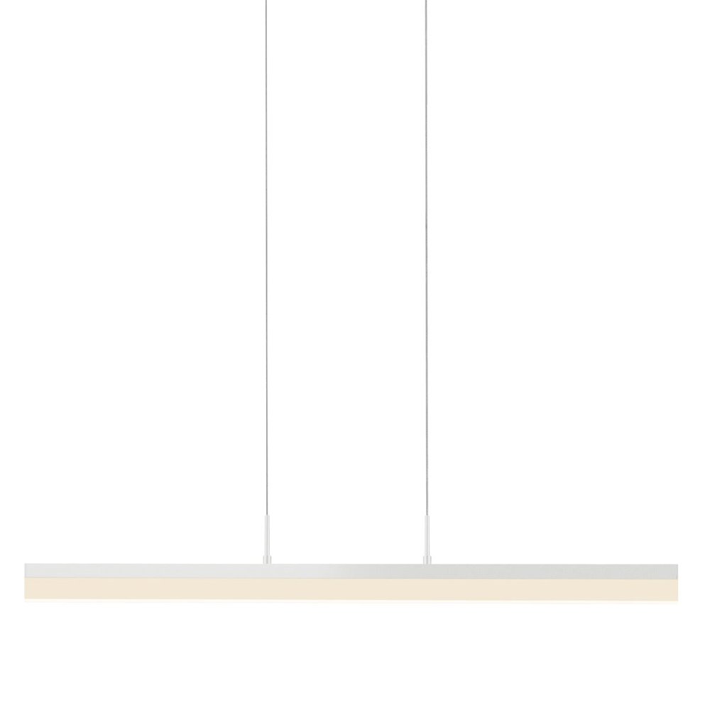 Stiletto Pendant, Satin White