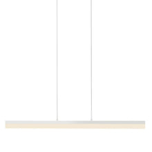 Stiletto Pendant, Satin White