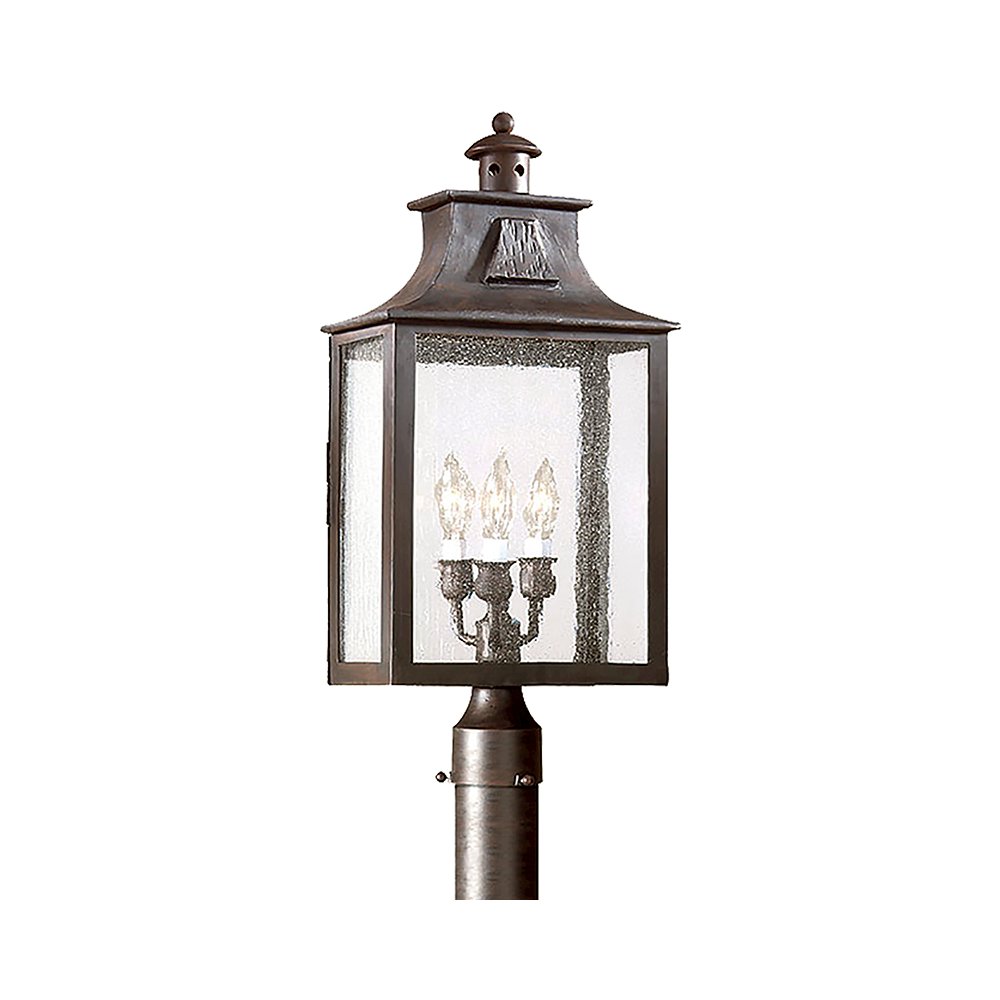 Newton Exterior Post, Soft Off Black