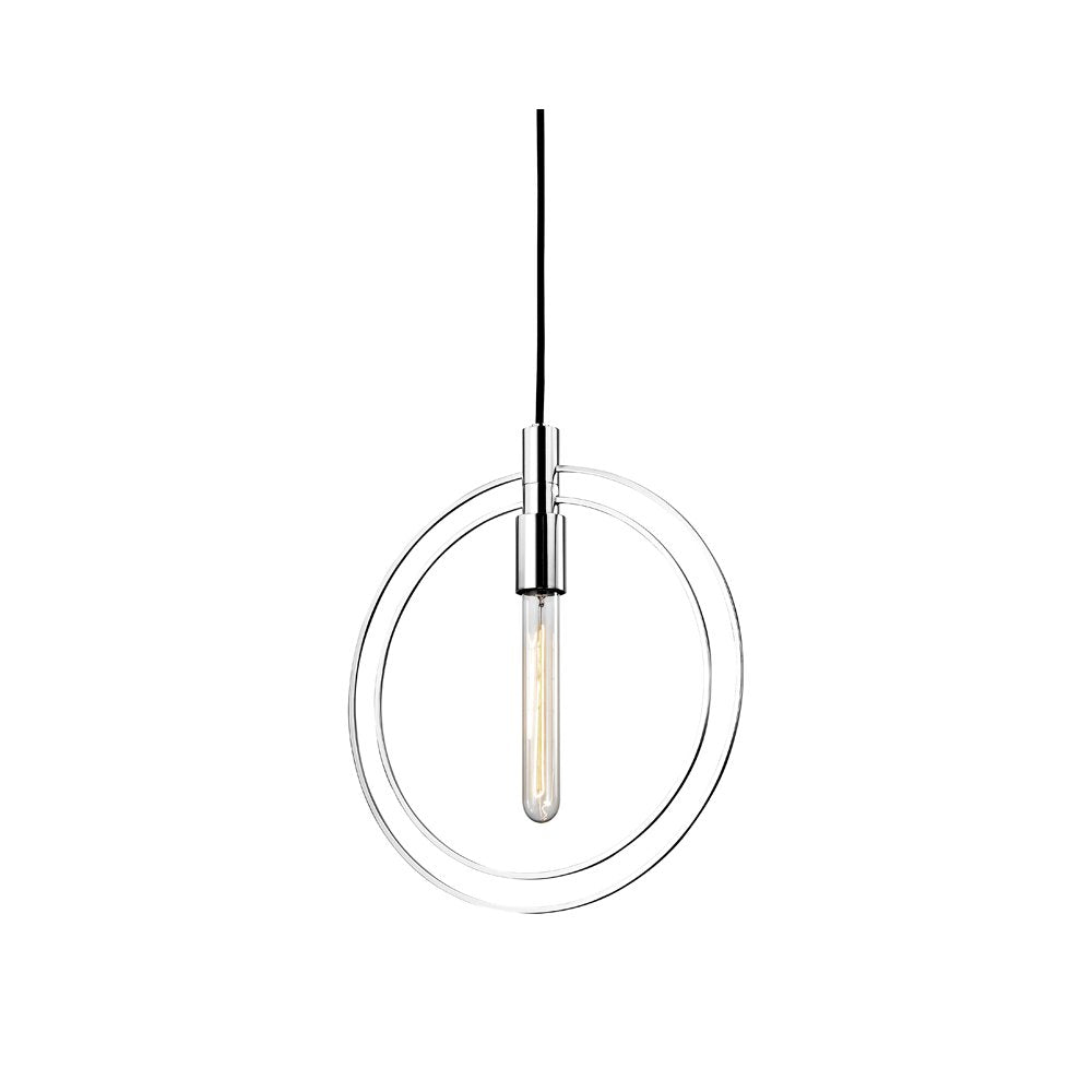 Masonville Pendant, Polished Nickel