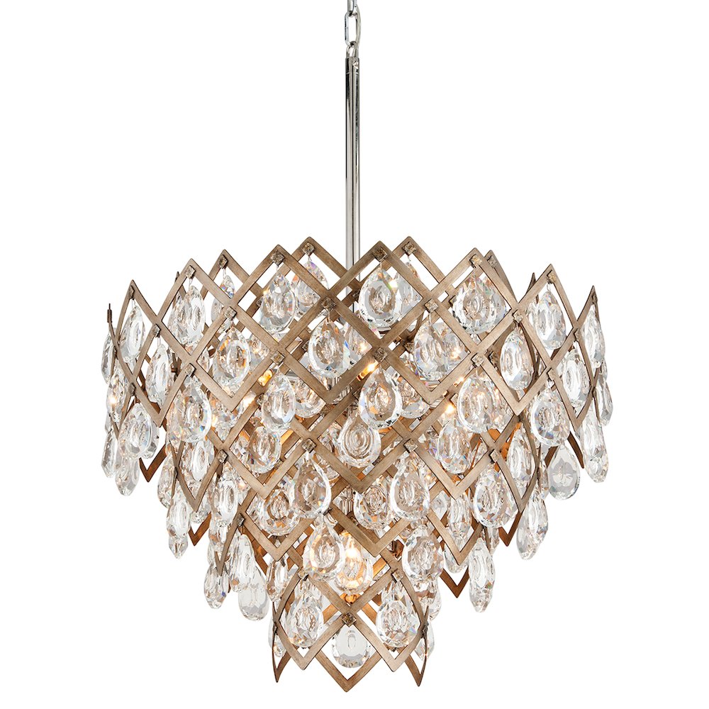 Tiara Chandelier, Vienna Bronze