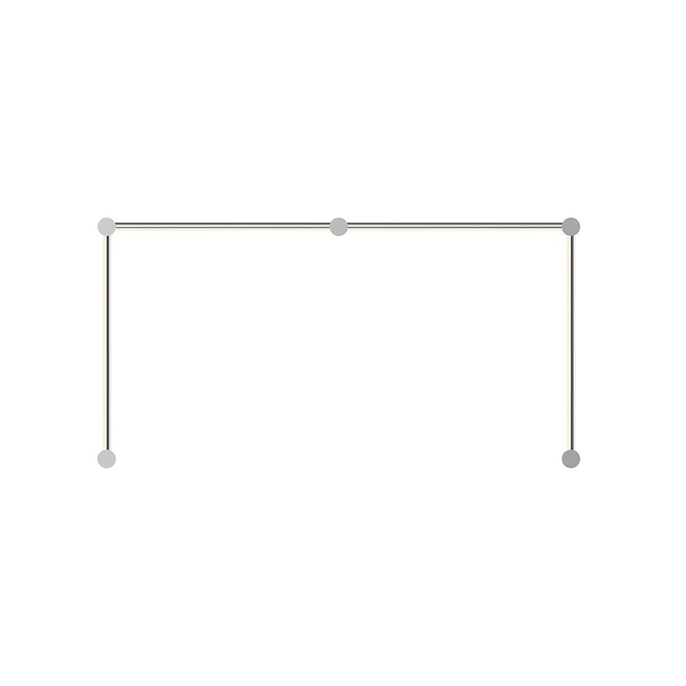 Purolinear 360 Bath and Vanity, Satin Chrome
