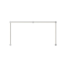Purolinear 360 Bath and Vanity, Satin Chrome