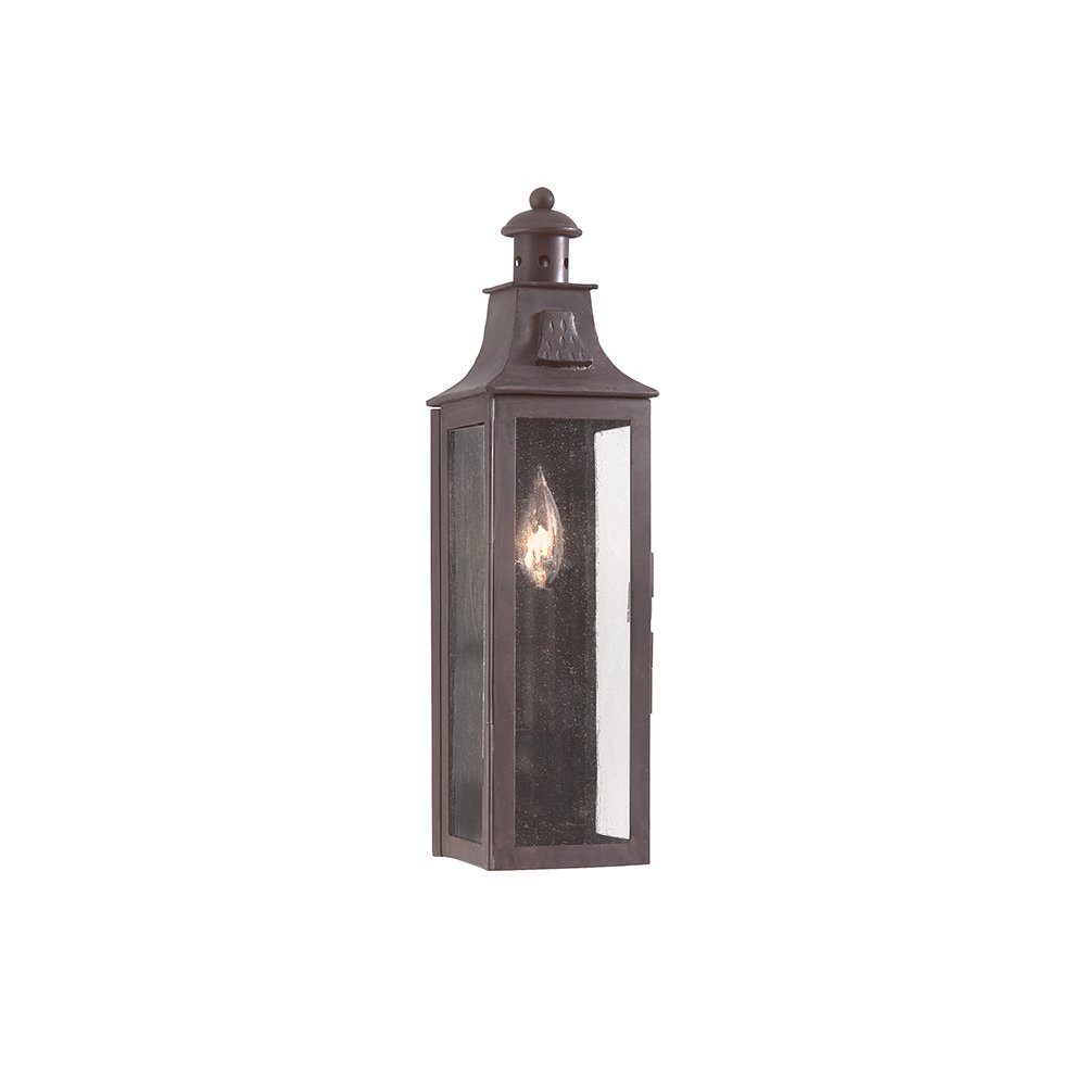 Newton Exterior Wall Sconce, Soft Off Black