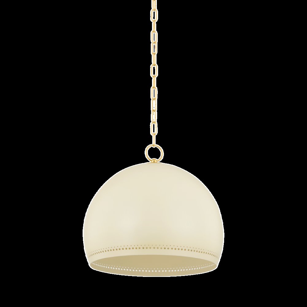 Etna Pendant, Aged Brass