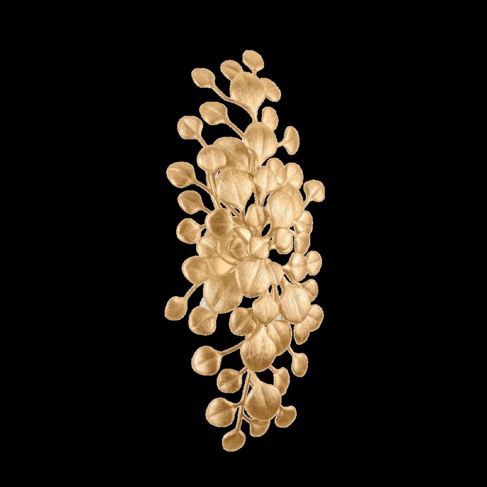 Menorca Wall Sconce, Vintage Gold Leaf
