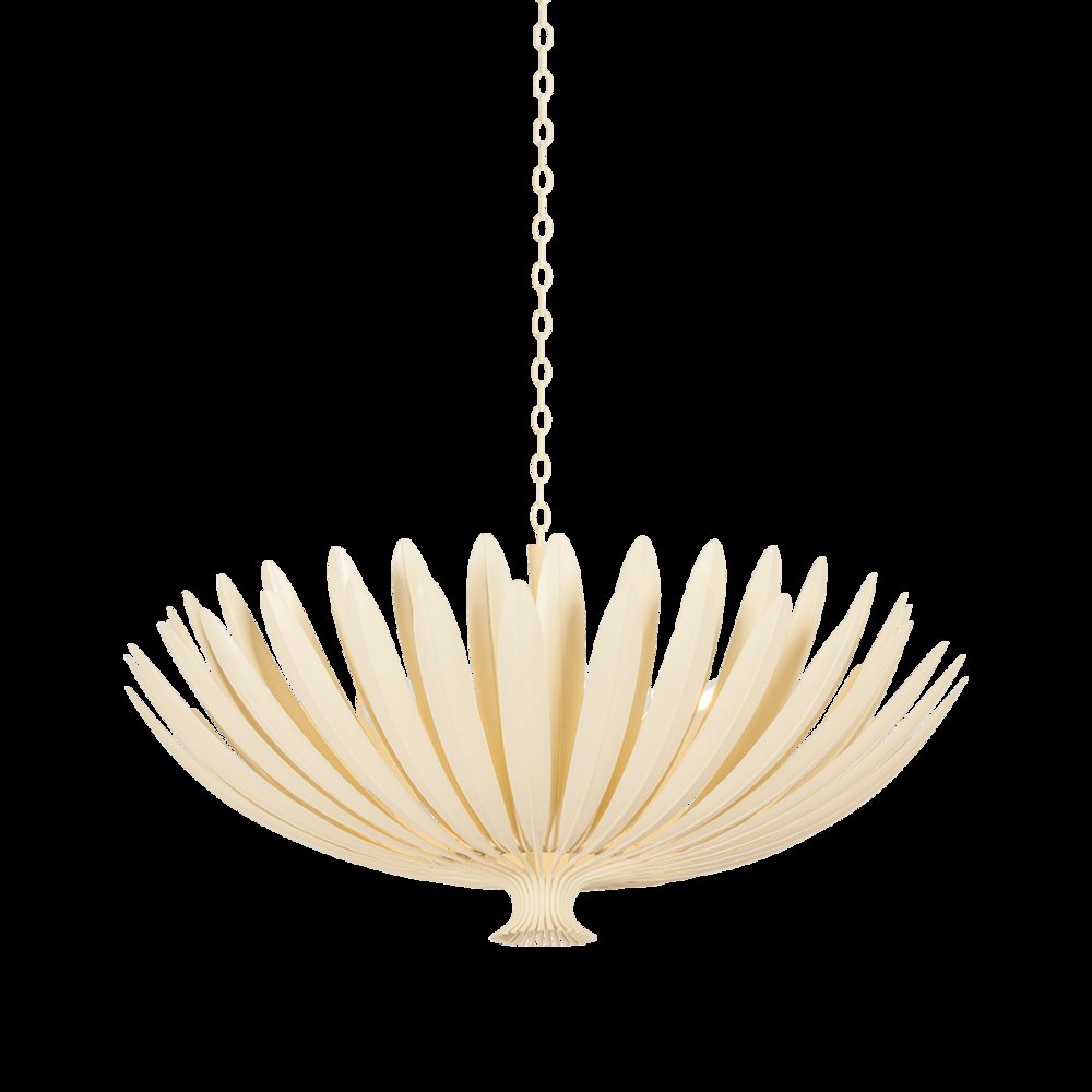 Whitfield Chandelier, Cream Plaster