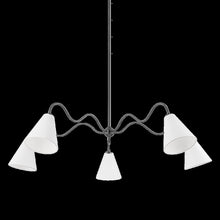 Onda Chandelier, Old Bronze